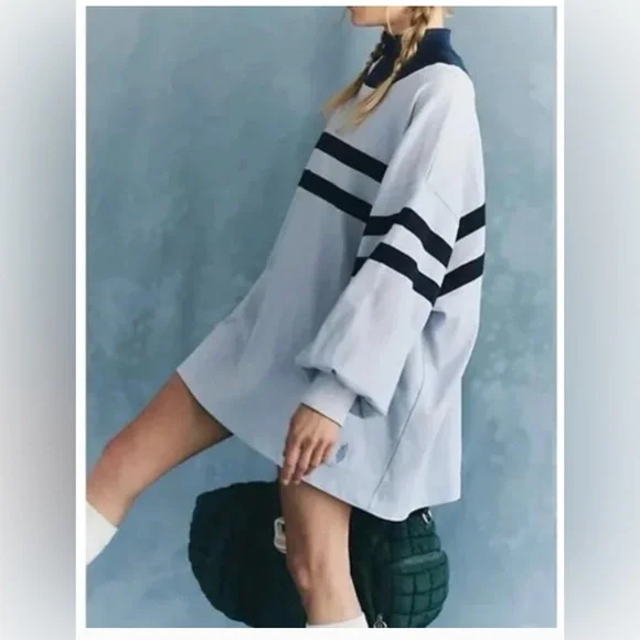 NWOT Fp Movement by Free People Post Up Layer Sweater Top. Large. - Picture 4 of 13